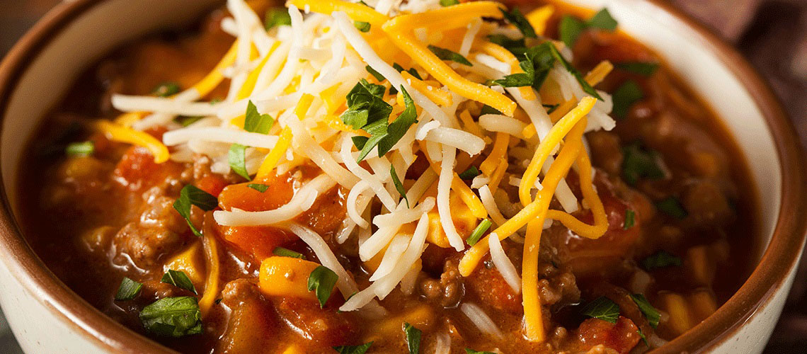 Ground Turkey, Sweet Potato and Kidney Bean Chili